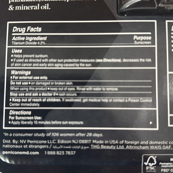 Lot of 2 Perricone MD Cold Plasma Plus Neck & Chest SPF25 30ml / 1oz - Picture 7 of 9